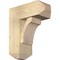 Ekena Millwork Legacy Craftsman Rough Sawn Bracket w/ Offset Brace, Douglas Fir, 8"W x 18"D x 22"H BKT0806X18X22LEC04RDF - alternate 1